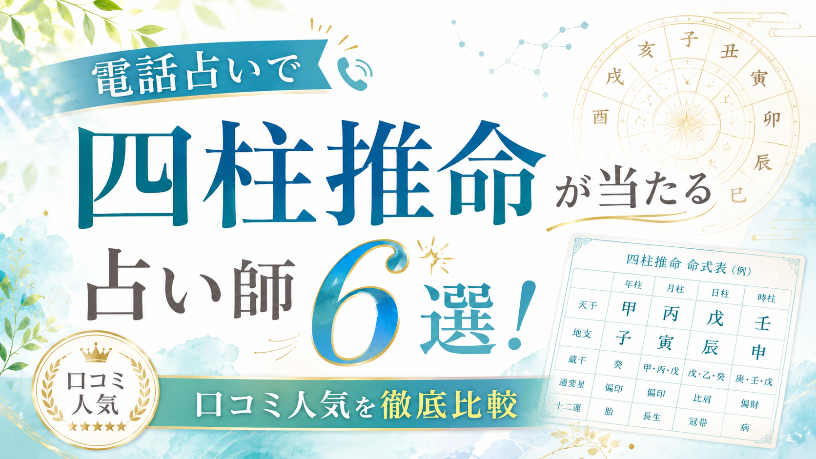 電話占い　四柱推命